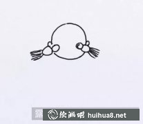 兒童畫(huà)教程教畫(huà)貼福字