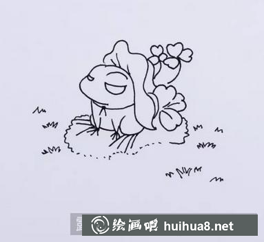 青蛙兒童畫