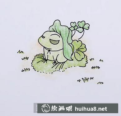 青蛙兒童畫