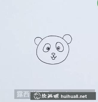 熊貓兒童畫 熊貓兒童畫