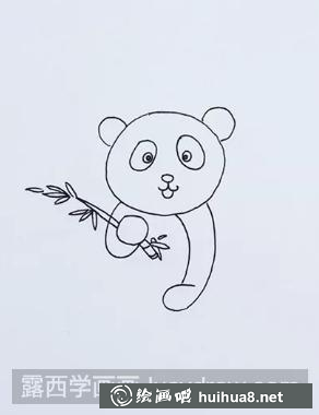 熊貓兒童畫 熊貓兒童畫