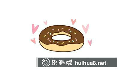 甜甜圈簡(jiǎn)筆畫 甜甜圈簡(jiǎn)筆畫