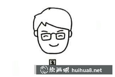 國字臉的畫法