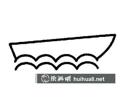 沖鋒舟畫法