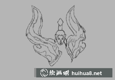后羿的畫法