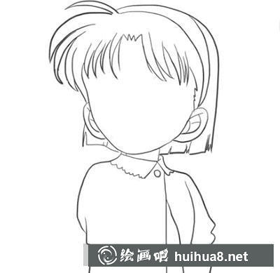 簡筆畫教程怎么畫吉田步美