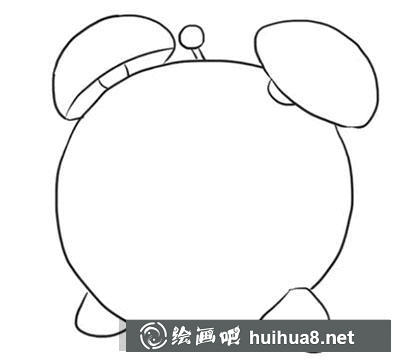 怎么畫鬧鐘