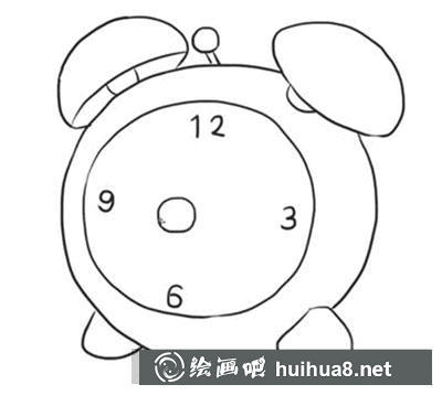 怎么畫鬧鐘
