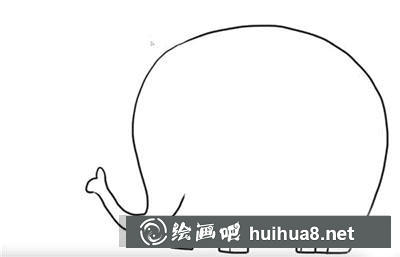怎么畫(huà)大象的四肢
