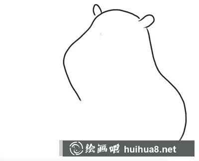 簡(jiǎn)筆畫教程怎么畫豚鼠