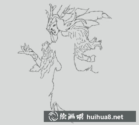 王昭君的畫法