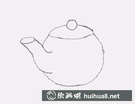 茶壺的畫法