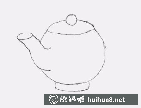 茶壺的畫法