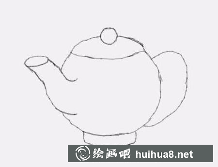 茶壺的畫法