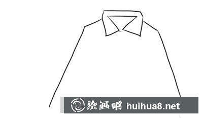 簡筆畫教程怎么畫襯衫