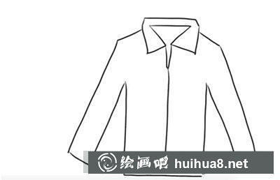 簡筆畫教程怎么畫襯衫