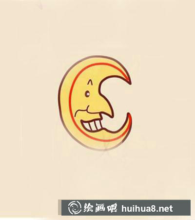 怎么畫月亮