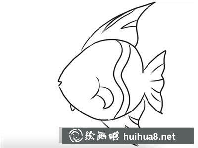 簡(jiǎn)筆畫教程怎么畫小魚