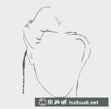 美女頭部的畫法
