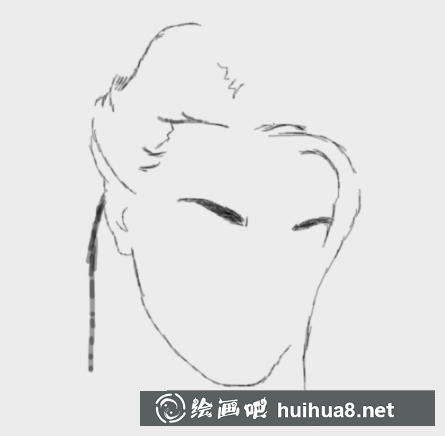 美女頭部的畫法