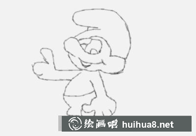 藍精靈的畫法