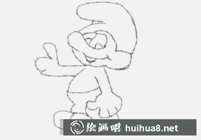 藍精靈的畫法