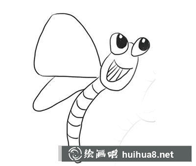 簡筆畫教程怎么畫蜻蜓