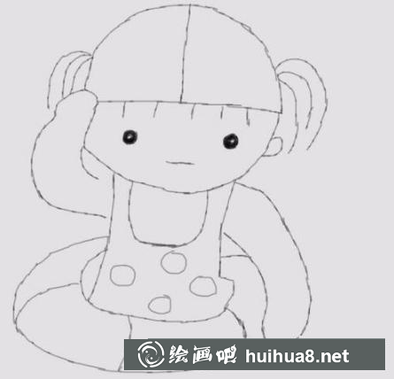 游泳小孩