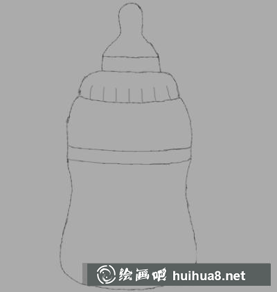 奶瓶的畫法