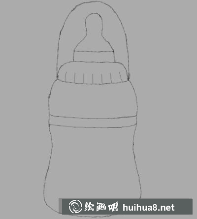 奶瓶的畫法
