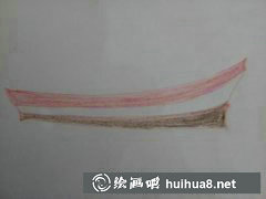 教你彩色木帆船繪畫(huà)教程