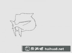 簡筆畫教程：雷公繪制指南