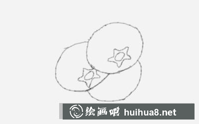 柿子的畫法 柿子的畫法