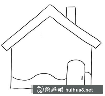 簡筆畫教程怎么畫小房子