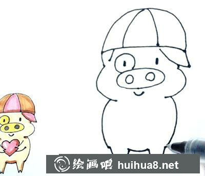 麥兜身體和腿腳圖示