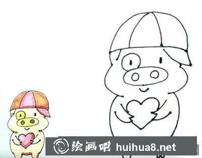 麥兜手心愛心圖示