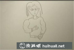 兒童畫教程 小女孩與貓咪互動(dòng)