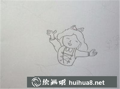 草原跳舞的小公主