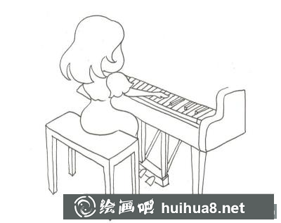 小鋼琴家的畫法