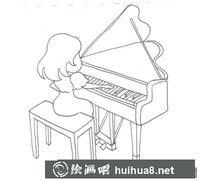 小鋼琴家的畫法