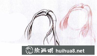 頭發(fā)的畫法