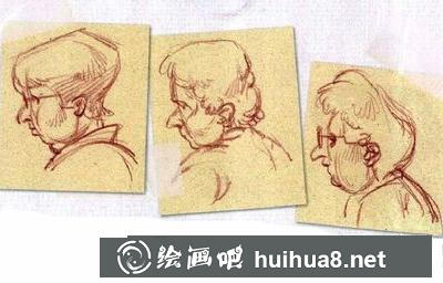 頭發(fā)的畫法