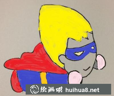 超人的畫法
