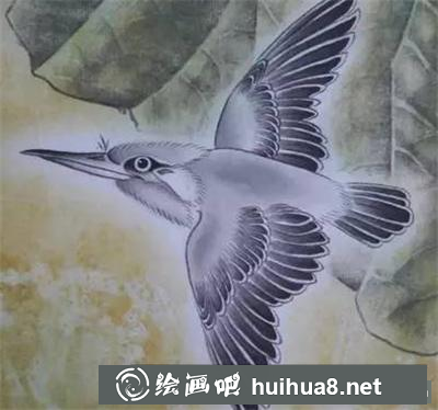 翠鳥(niǎo)的畫(huà)法