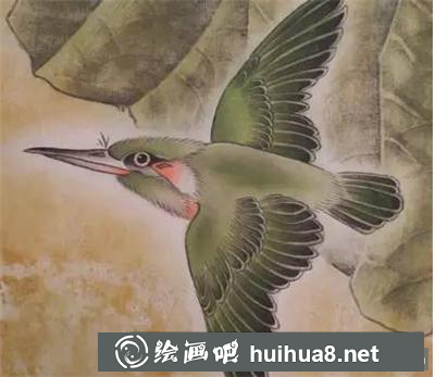 翠鳥(niǎo)的畫(huà)法