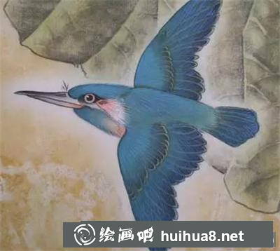 翠鳥(niǎo)的畫(huà)法