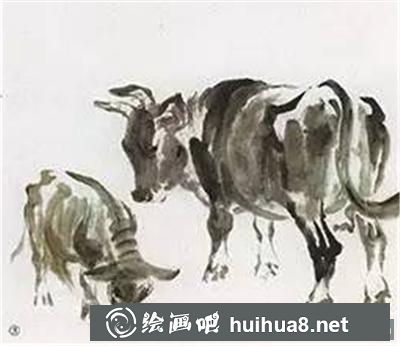 國(guó)畫(huà)教程：牛的畫(huà)法