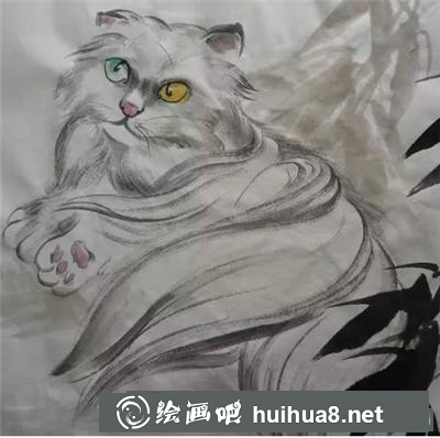 國畫教程：貓的畫法