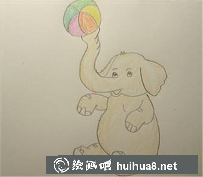 表演中的小飛象