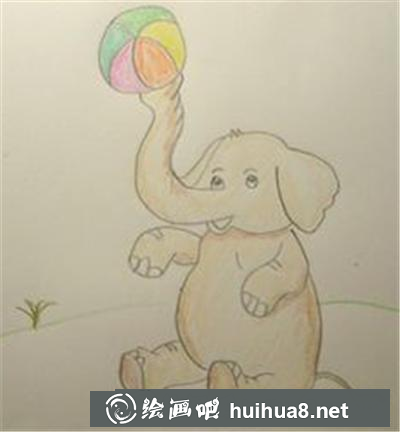 表演中的小飛象